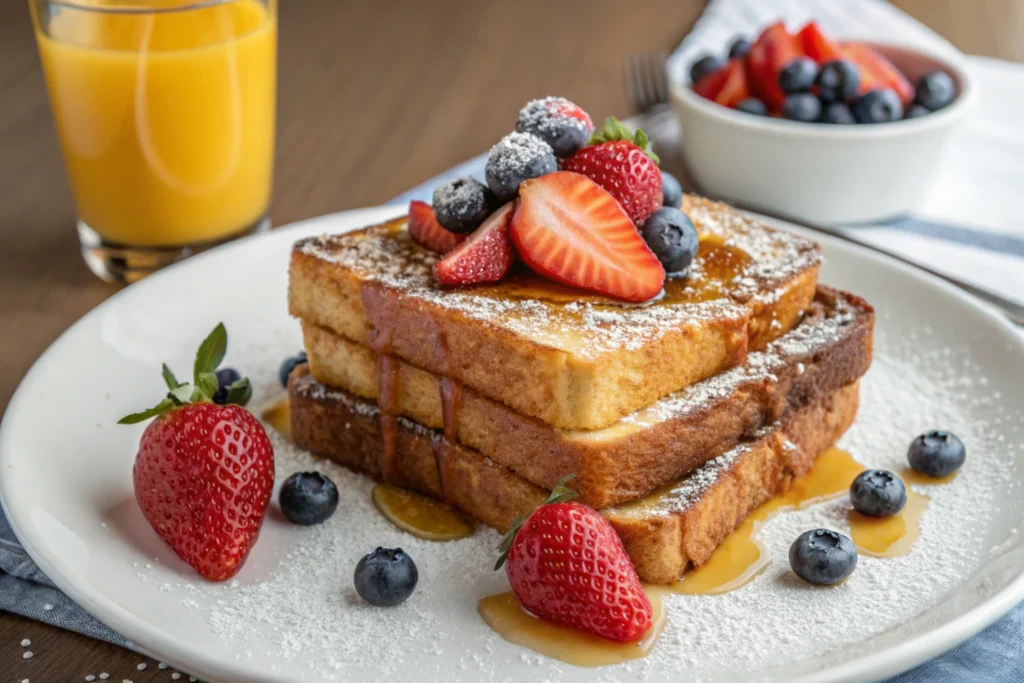 Toppings for sourdough French toast