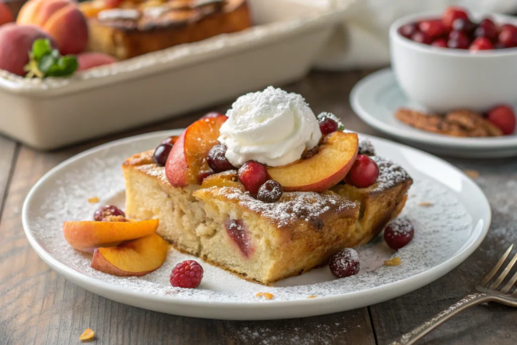 Seasonal French toast casserole ideas